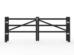 Porte pvc pour chevaux