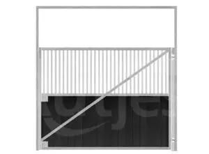 Tussenwand draaibaar spijlen | 350 cm