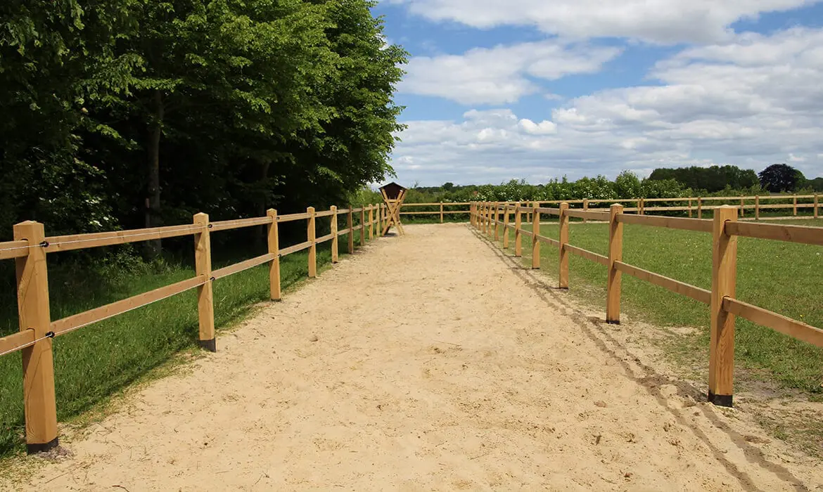 Paddock paradise - houten omheining paddock