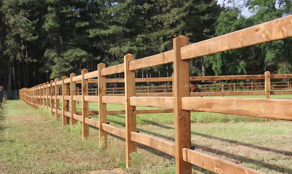 Clôture rustique chevaux Tanatone